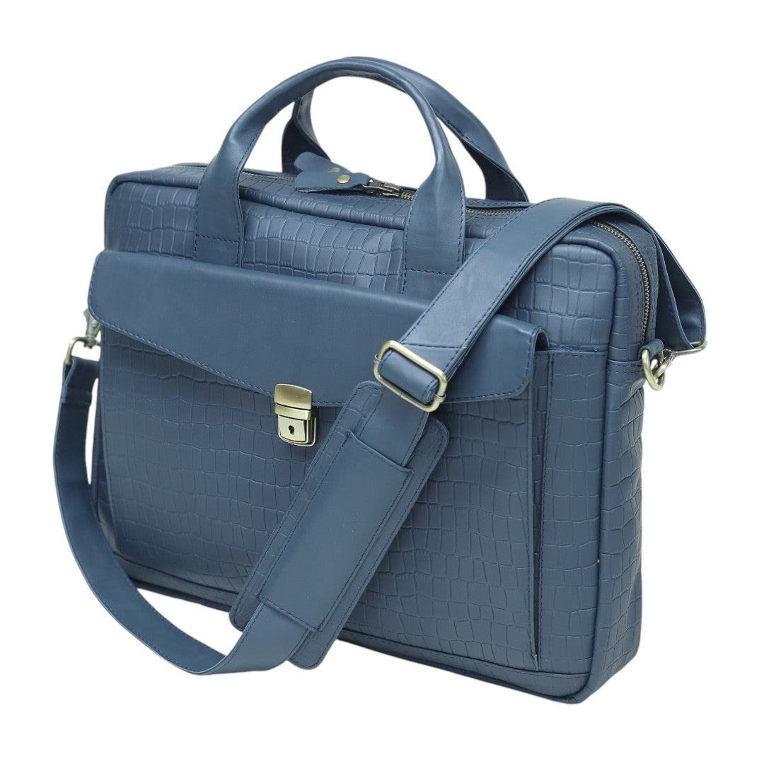 The Sovereign Leather Document Briefcase