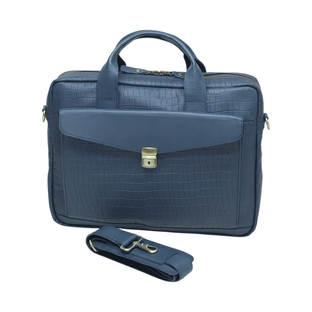 The Sovereign Leather Document Briefcase