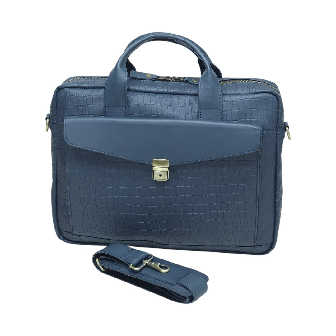 The Sovereign Leather Document Briefcase