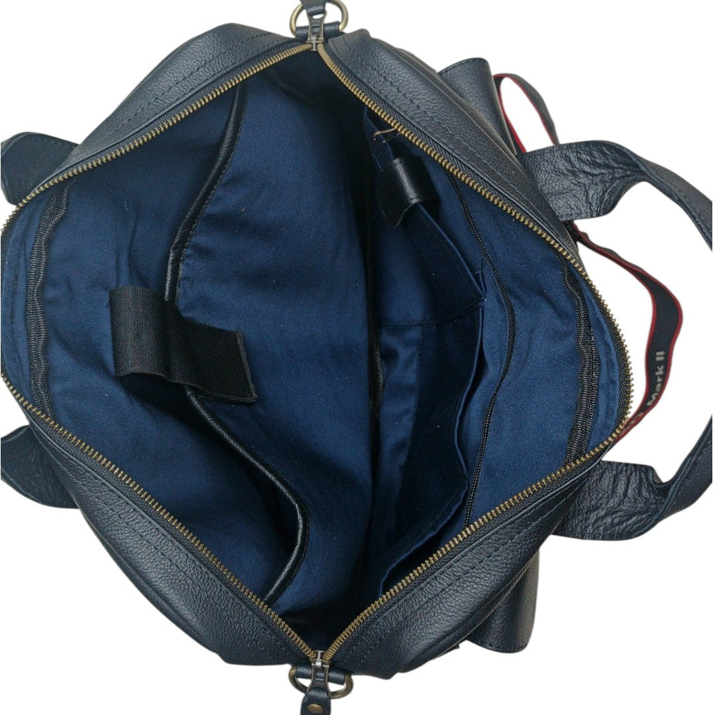 The Vanguard Leather Messenger Briefcase