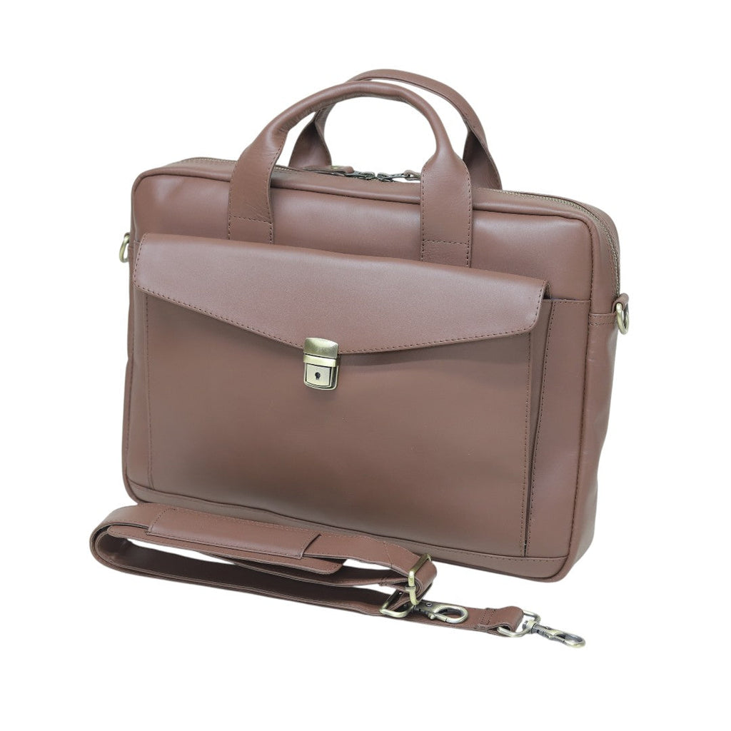 The Executive Laptop Briefcase – Brown