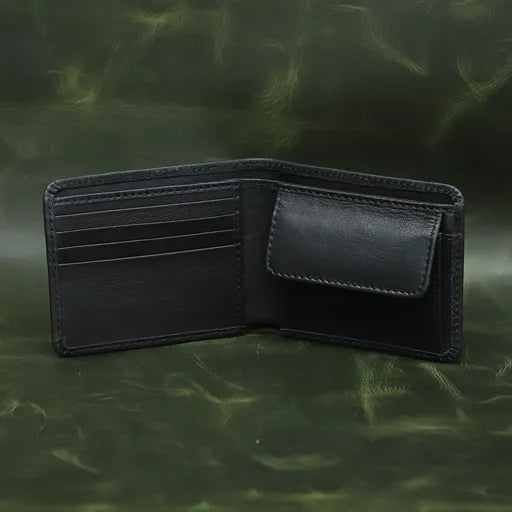 The Urban Bifold Leather Wallet with Coin Pocket