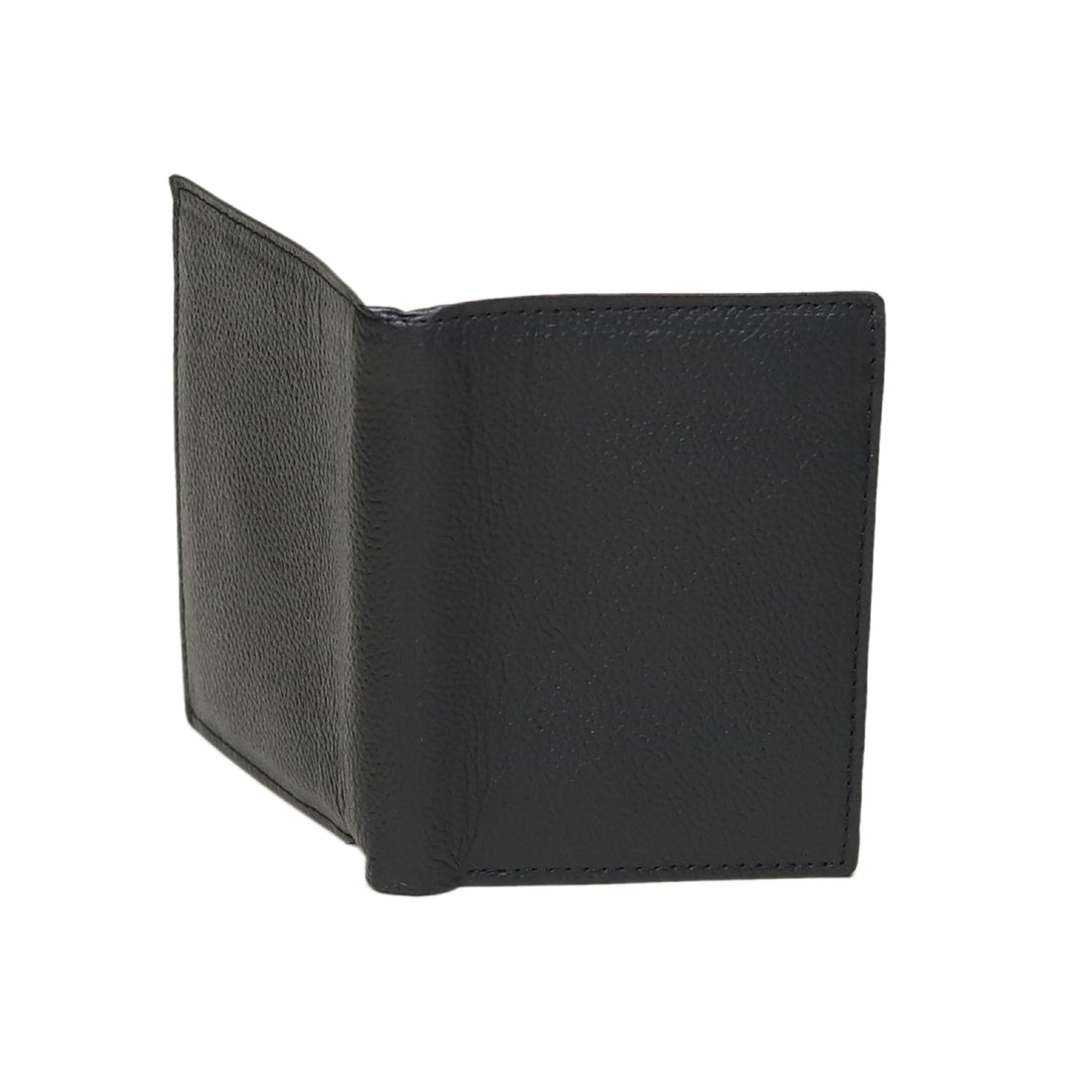Multi-Storage Textured Leather Book Wallet