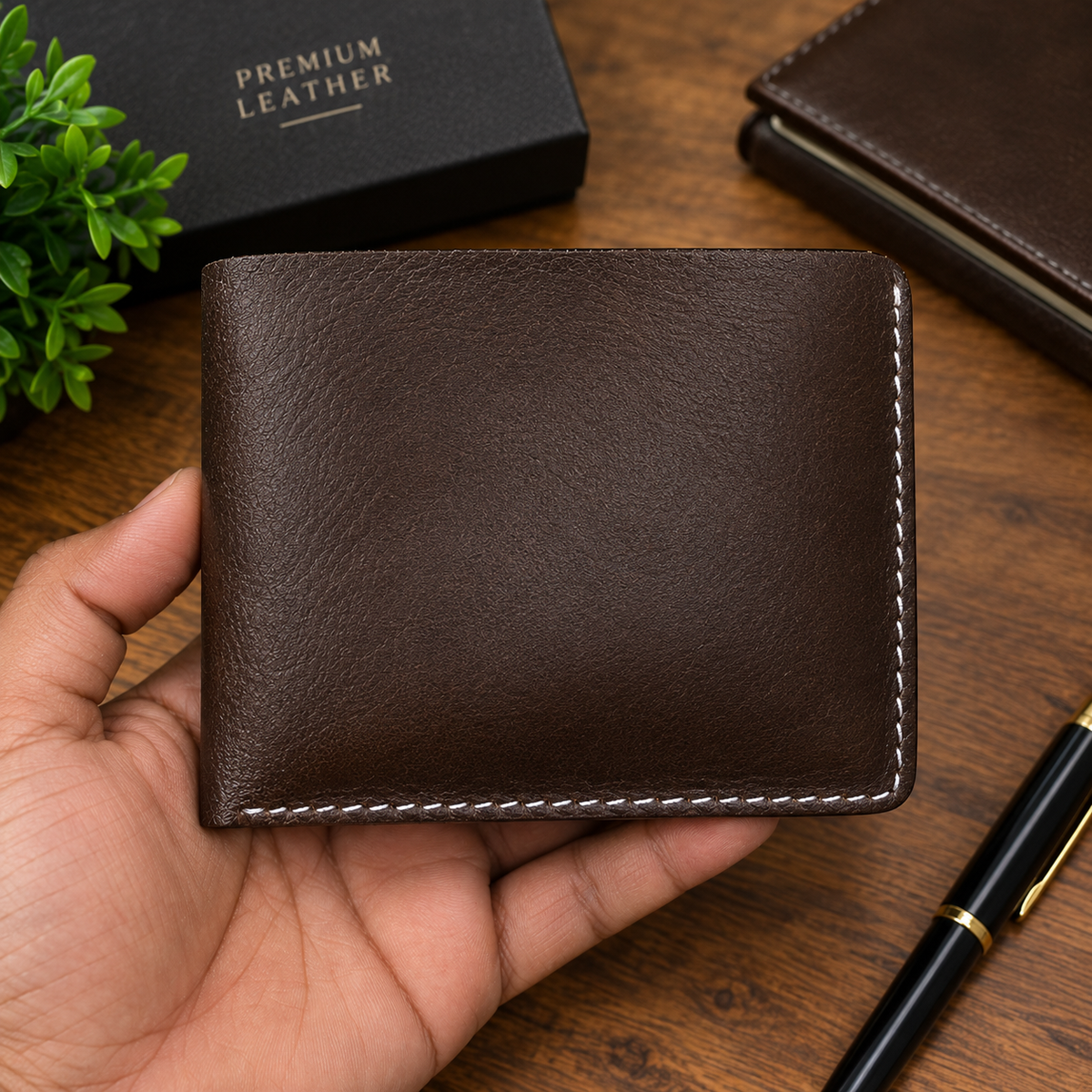 The Heritage Bifold | 100% Full Crazy Horse Leather Wallet