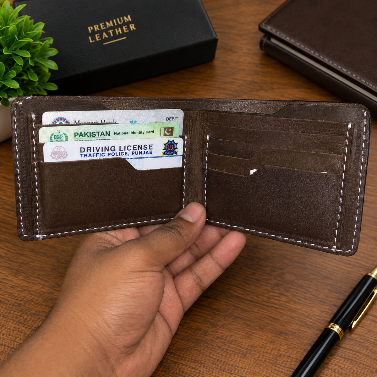 The Heritage Bifold | 100% Full Crazy Horse Leather Wallet